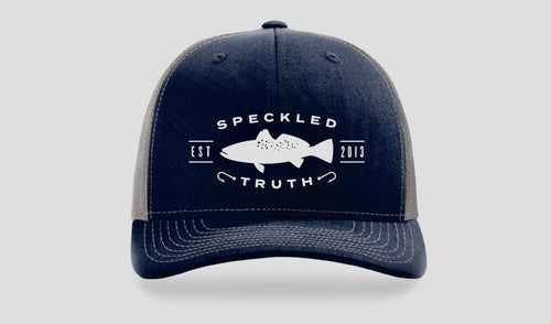 Speckled Truth - Navy/Charcoal Trucker