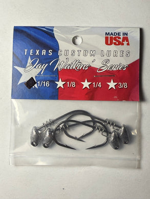 Texas Custom Jig Head Plain 1/16