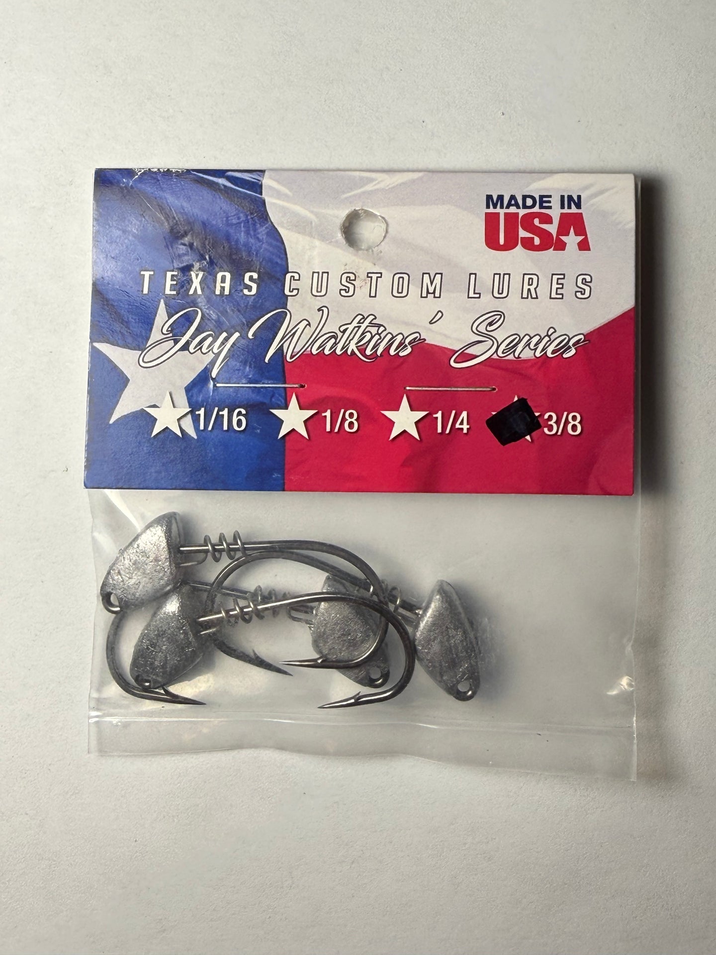 Texas Custom Jig Head Plain 3/8